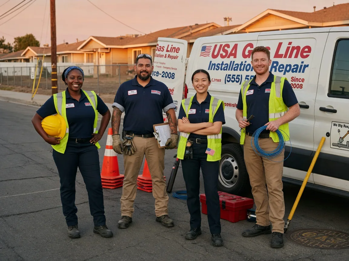 Gas Line Installation company in Warnock, OH